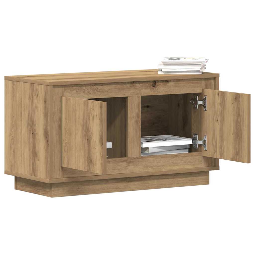 TV Cabinet 80 x 35 x 45 cm Artisan oak Engineered wood