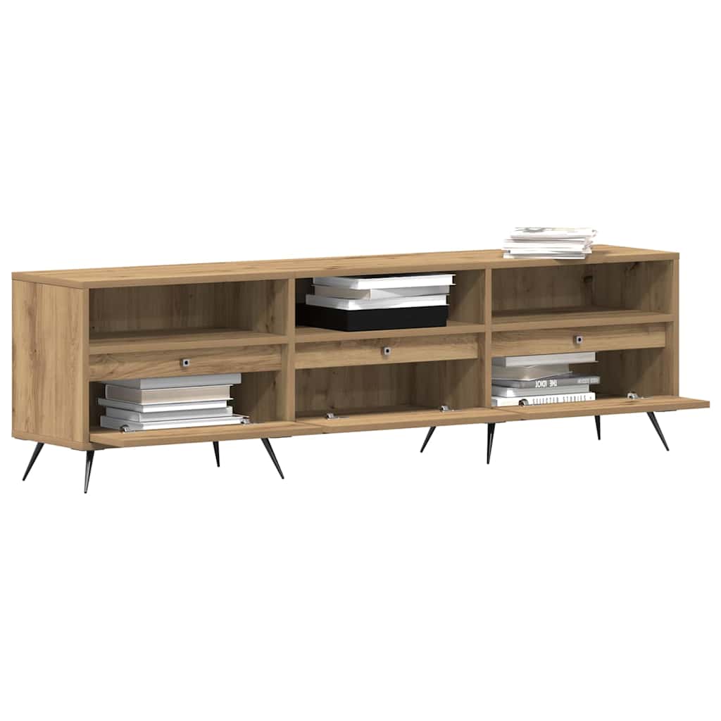 TV Cabinet Artisan oak 150 x 30 x 44.5 cm Engineered wood