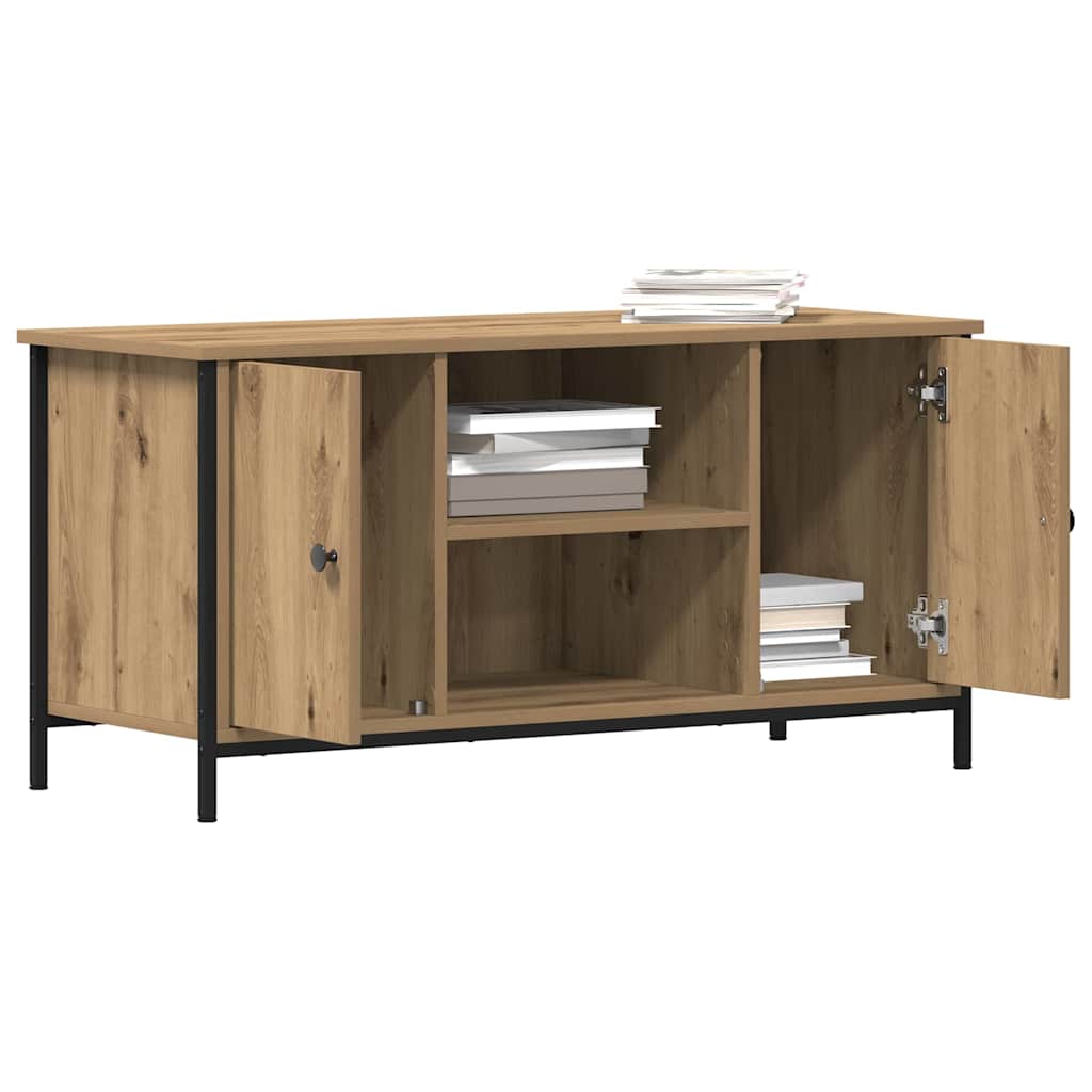 TV Cabinet 100 x 40 x 50 cm Artisan oak Engineered wood