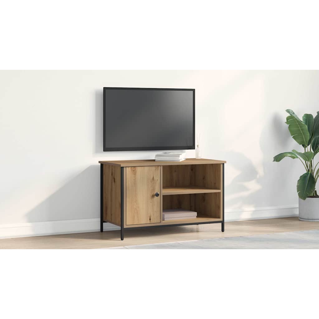 TV Cabinet Artisan oak 80 x 40 x 50 cm Engineered wood