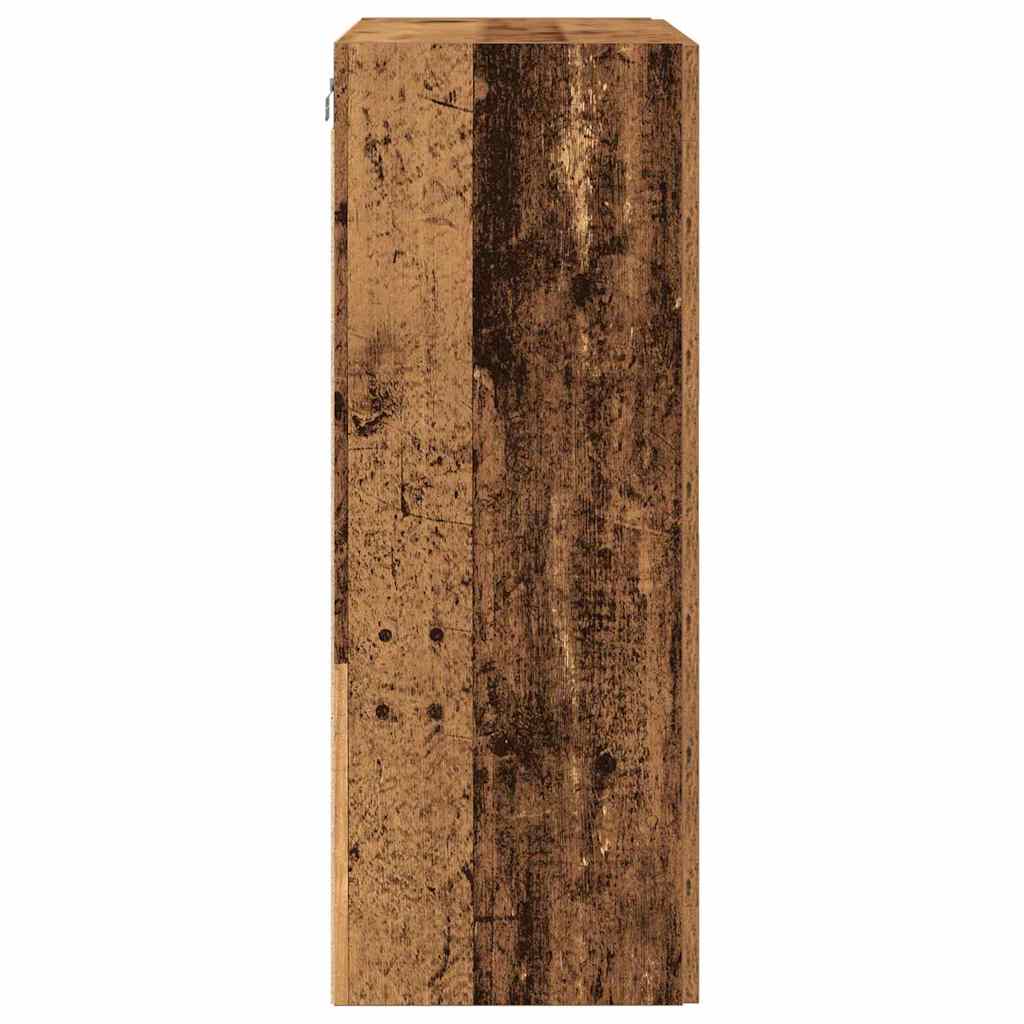 Wall Cabinet Old Wood 69.5 x 34 x 90 cm Engineered Wood