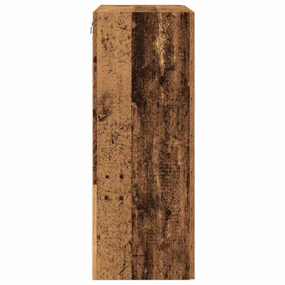 Wall Cabinet Old Wood 69.5 x 34 x 90 cm Engineered Wood