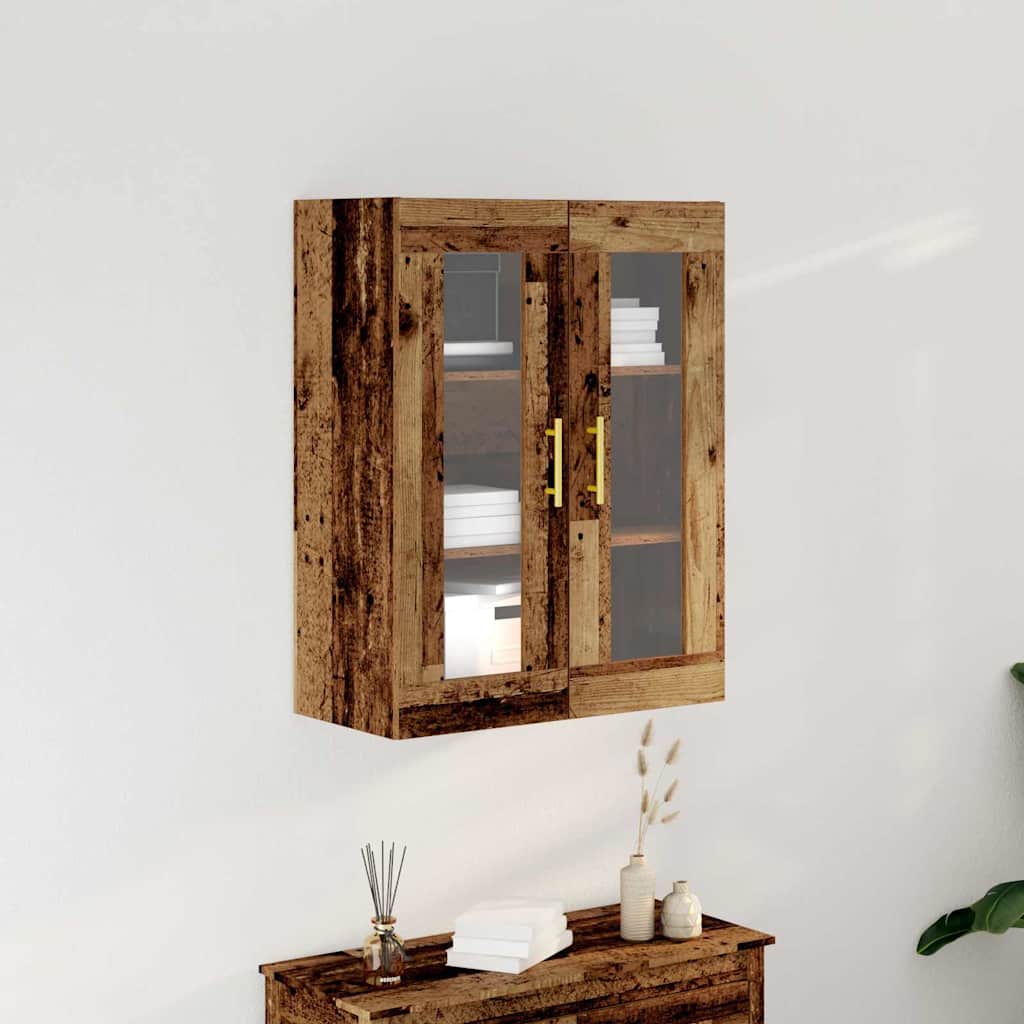 Wall Cabinet Old Wood 69.5 x 34 x 90 cm Engineered Wood