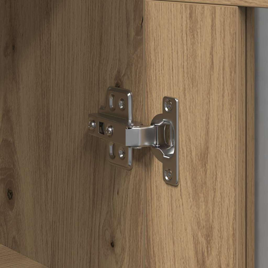 Wall Cabinet Artisan Oak 69.5 x 34 x 90 cm Engineered Wood