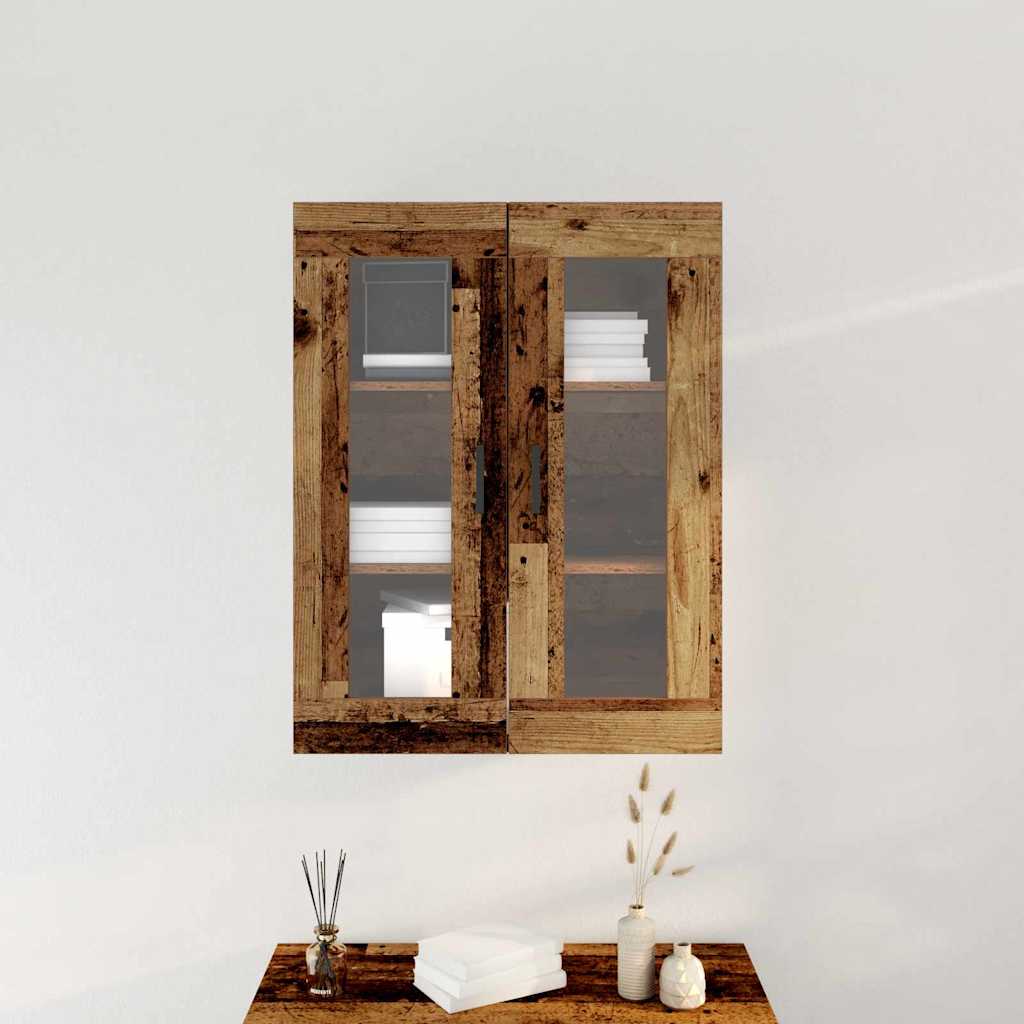 Wall Cabinet Old Wood 69.5 x 34 x 90 cm Engineered Wood