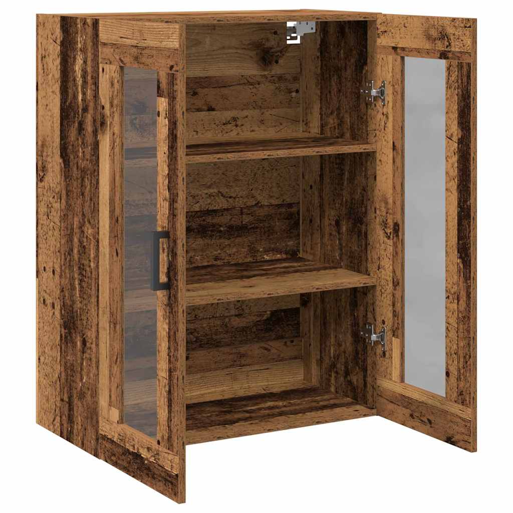 Wall Cabinet Old Wood 69.5 x 34 x 90 cm Engineered Wood