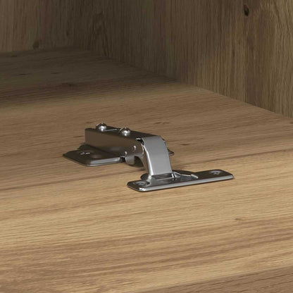 TV Wall Cabinet Wall-mounted 2 pcs Artisan oak 100 x 30 x 30 cm