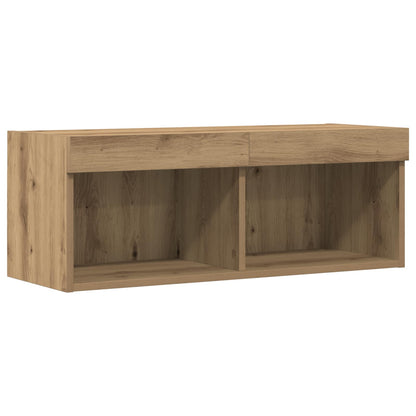 TV Cabinet Set Artisan oak 80 x 30 x 30 cm Engineered Wood