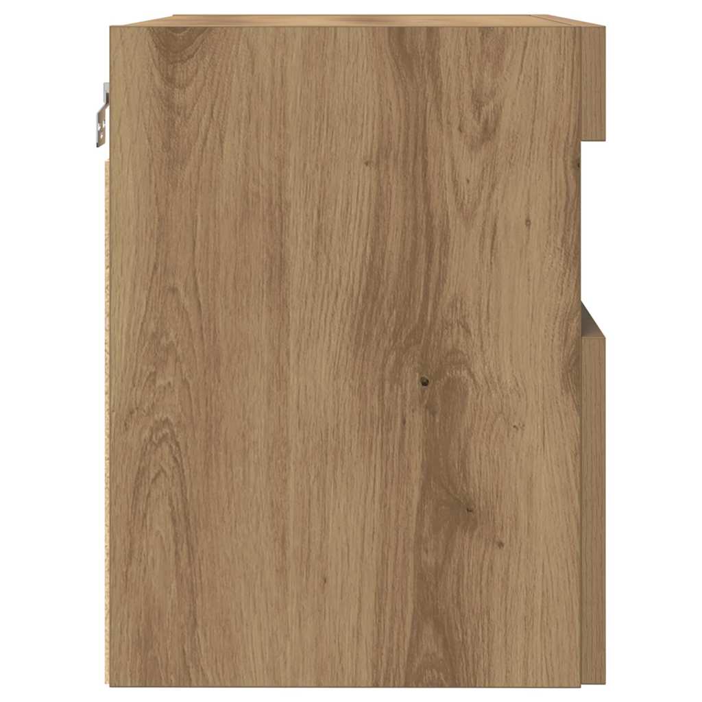 TV Wall Cabinet Artisan oak 60 x 30 x 40 cm Engineered Wood