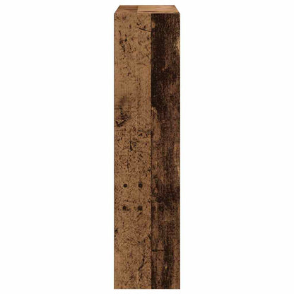 Shoe Cabinet Old Wood 80 x 21 x 87.5 cm Engineered Wood