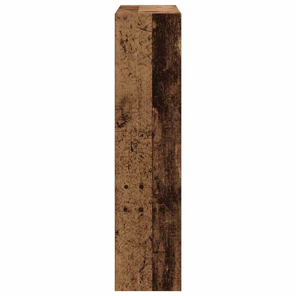 Shoe Cabinet Old Wood 80 x 21 x 87.5 cm Engineered Wood