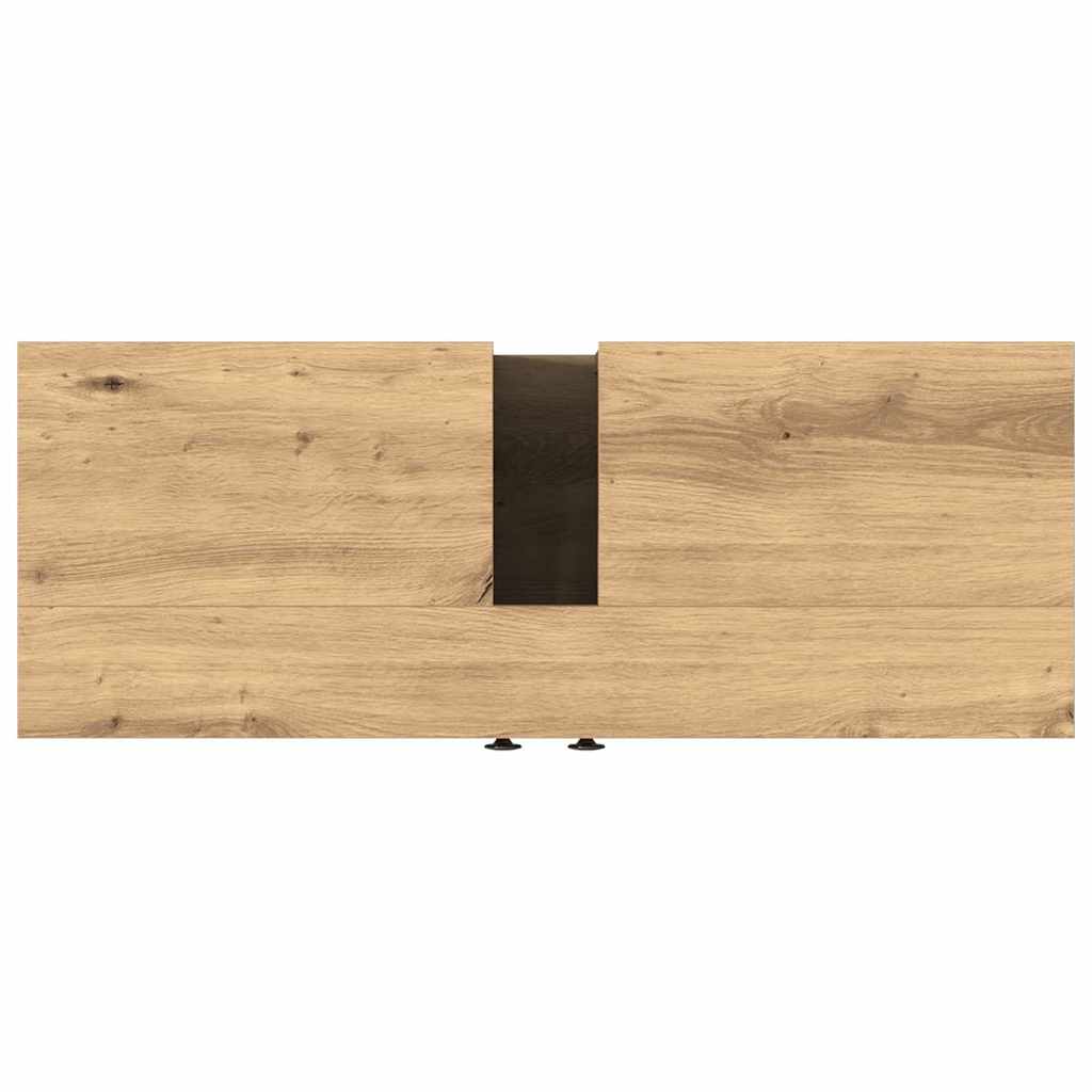 Bathroom Sink Cabinet with Storage Artisan oak 80 x 30 x 60 cm