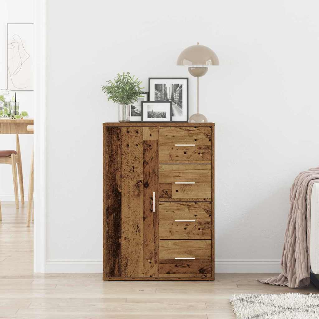 Sideboard Old Wood 60 x 31 x 84 cm Engineered Wood