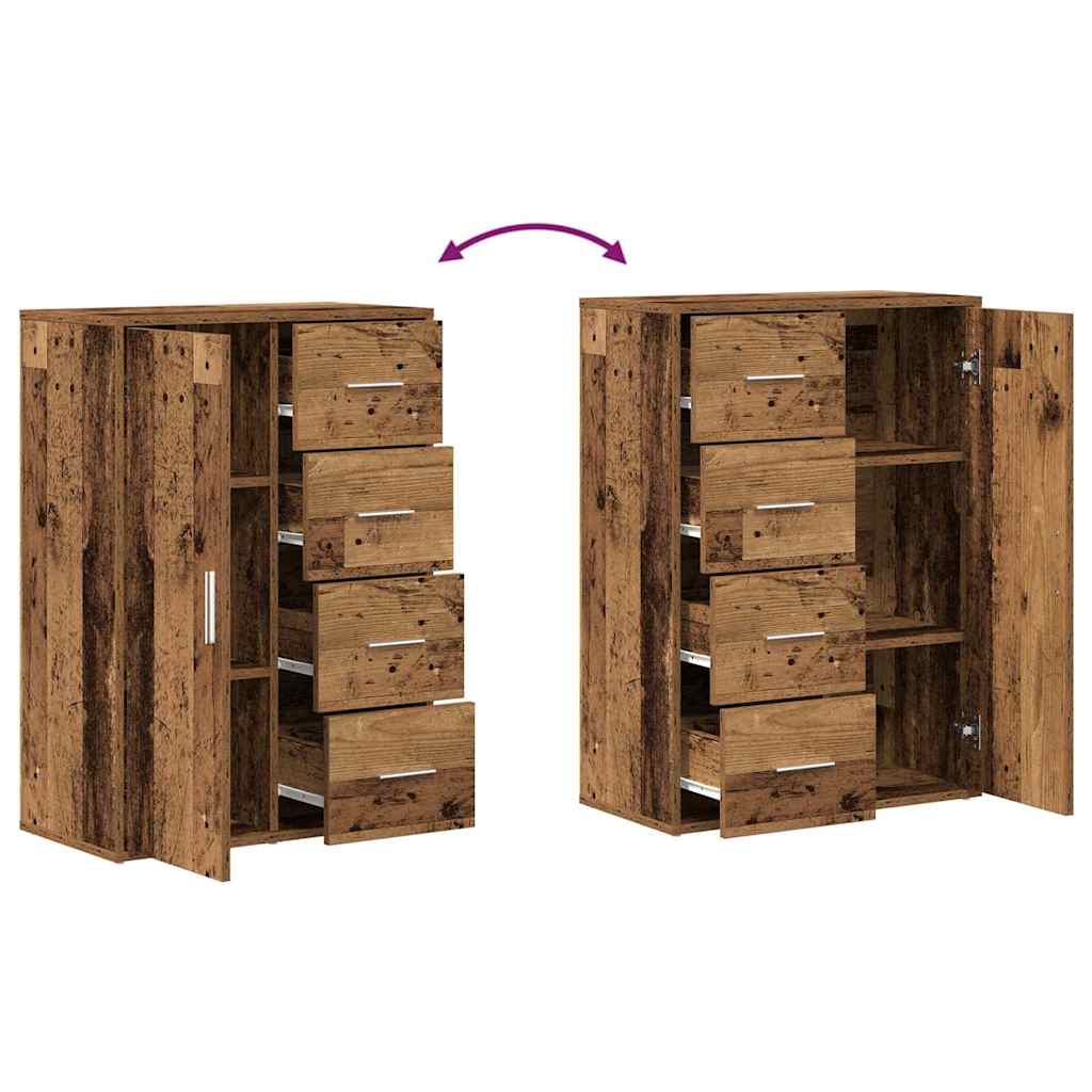 Sideboard Old Wood 60 x 31 x 84 cm Engineered Wood