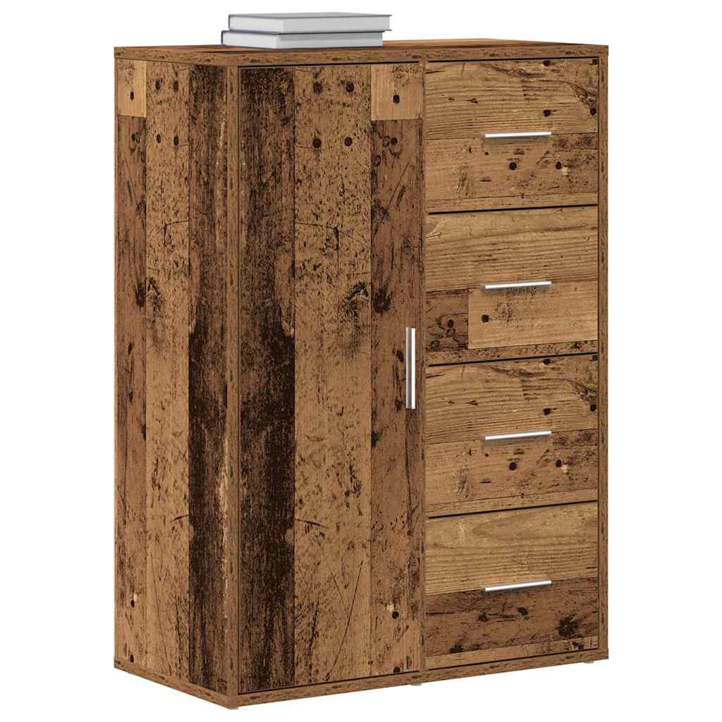 Sideboard Old Wood 60 x 31 x 84 cm Engineered Wood
