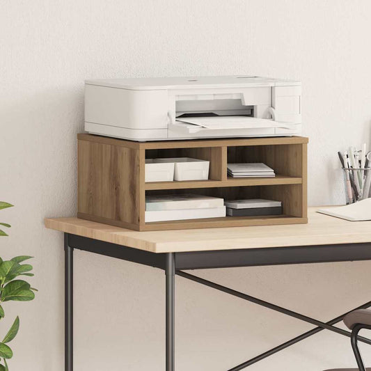 Printer Stand Artisan Oak 49 x 40 x 22.5 cm Engineered wood