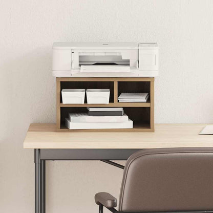 Printer Stand Artisan Oak 40 x 32 x 22.5 cm Engineered Wood