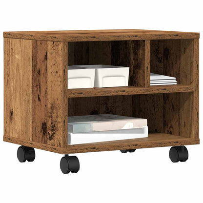 Printer Stand Old Wood 41 x 32 x 33.5 cm Engineered wood