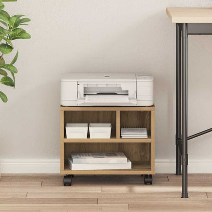 Printer Stand Artisan Oak 41 x 32 x 33.5 cm Engineered wood