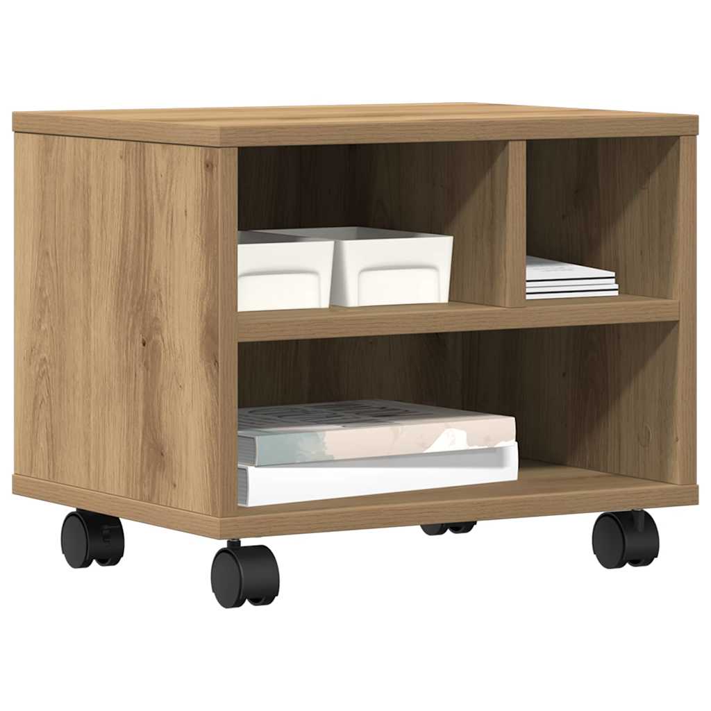 Printer Stand Artisan Oak 41 x 32 x 33.5 cm Engineered wood