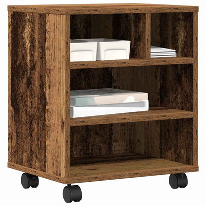 Printer Stand Old wood 41 x 32 x 48 cm Engineered wood