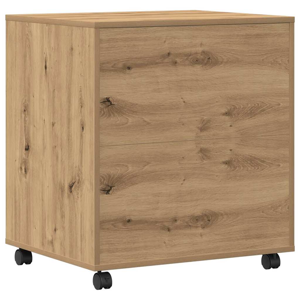 Printer Stand Artisan oak 60 x 50 x 67 cm Engineered wood