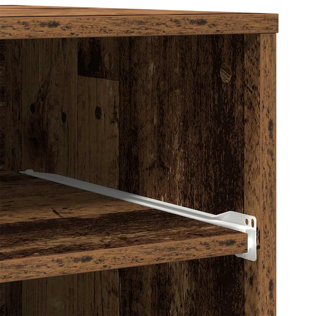 Printer Stand Old Wood 60 x 48 x 74 cm Engineered Wood