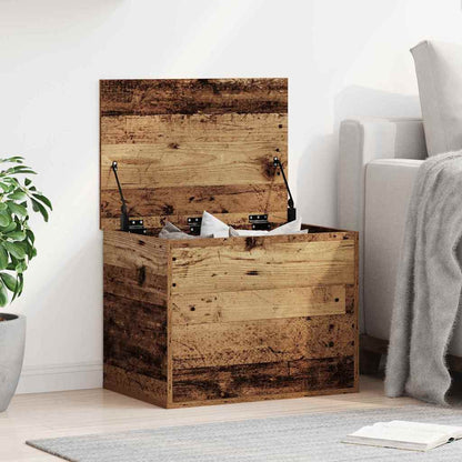 Storage Box Old wood 60 x 42 x 46 cm Engineered Wood