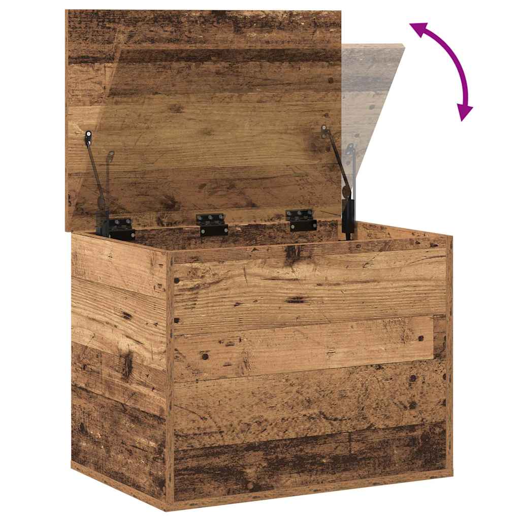 Storage Box Old wood 60 x 42 x 46 cm Engineered Wood