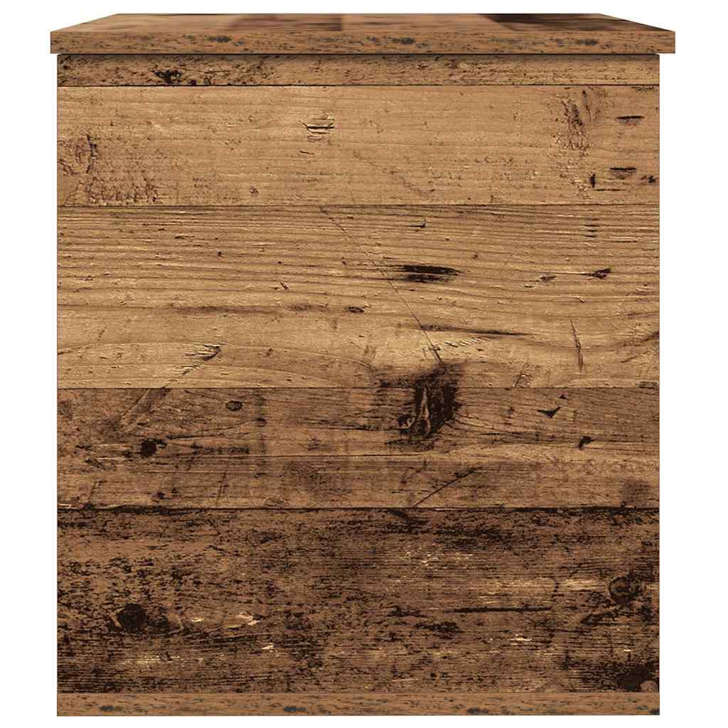 Storage Box Old wood 60 x 42 x 46 cm Engineered Wood