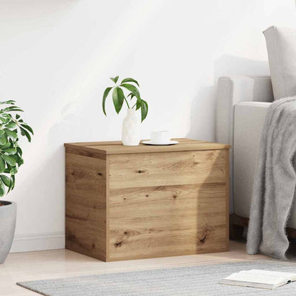 Storage Box Artisan oak 60 x 42 x 46 cm Engineered Wood