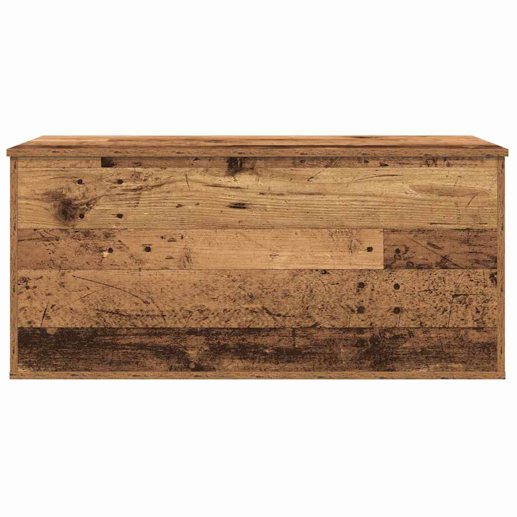 Storage Box Old wood 100 x 42 x 46 cm Engineered Wood