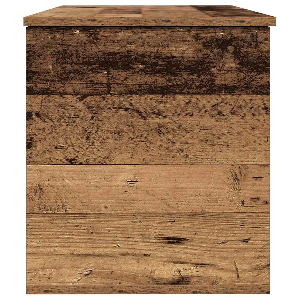 Storage Box Old wood 100 x 42 x 46 cm Engineered Wood