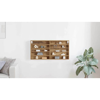 Display Cabinet Artisan Oak 100 x 8.5 x 50 cm Engineered Wood
