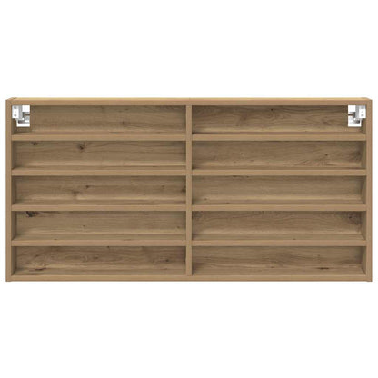 Display Cabinet Artisan Oak 100 x 8.5 x 50 cm Engineered Wood