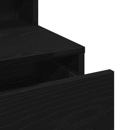 Dressing Table Black oak 80 x 41 x 144.5 cm Engineered wood