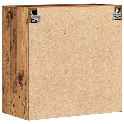 Wall Cabinet Old Wood 60 x 31.5 x 60 cm Engineered Wood