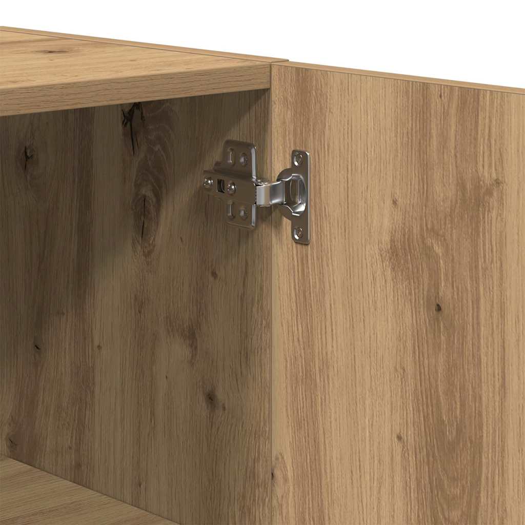 Wall Cabinet Artisan Oak 60 x 31.5 x 60 cm Engineered Wood