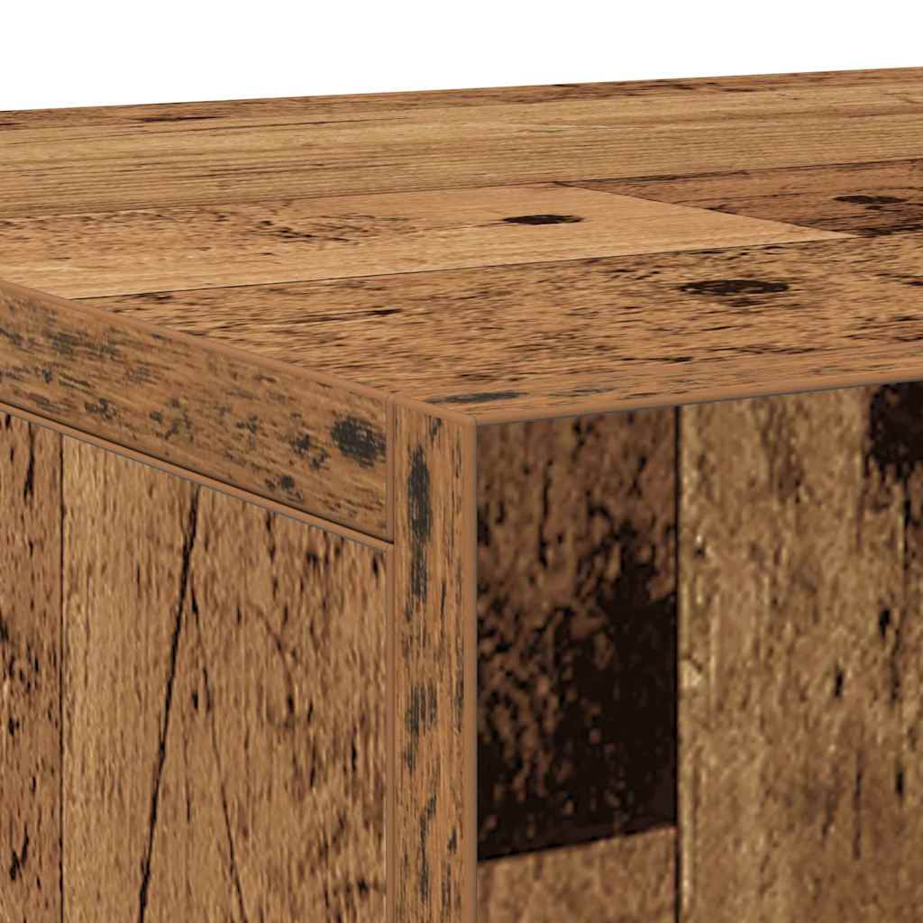 Sideboard Old Wood 90 x 34 x 80 cm Engineered Wood
