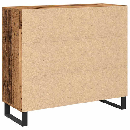 Sideboard Old Wood 90 x 34 x 80 cm Engineered Wood