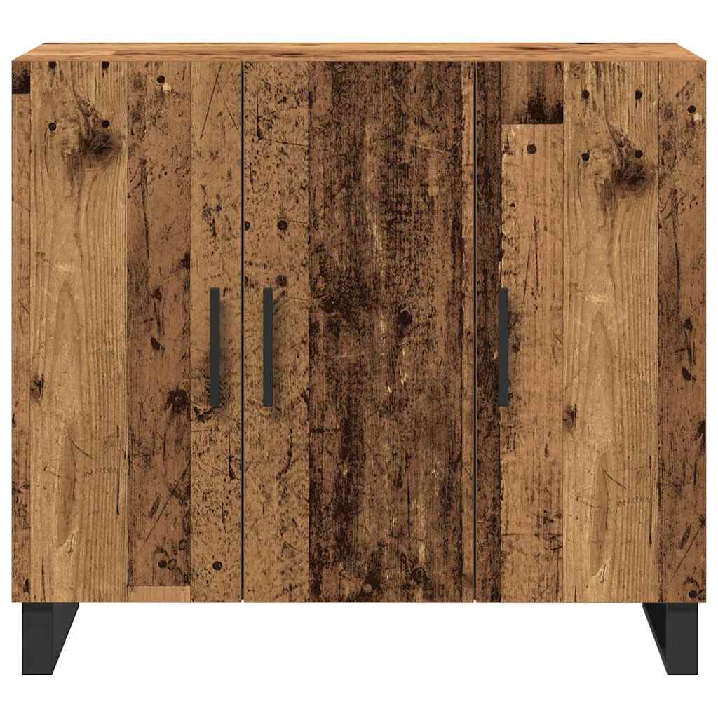 Sideboard Old Wood 90 x 34 x 80 cm Engineered Wood