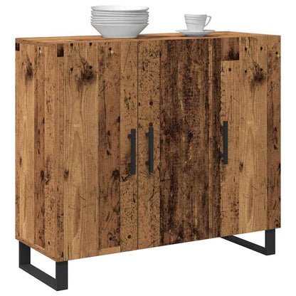 Sideboard Old Wood 90 x 34 x 80 cm Engineered Wood