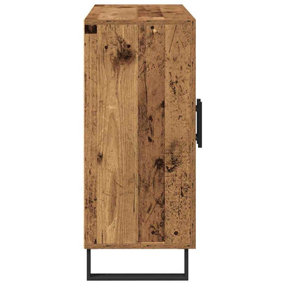 Sideboard Old Wood 90 x 34 x 80 cm Engineered Wood