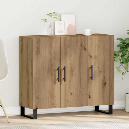 Sideboard Artisan Oak 90 x 34 x 80 cm Engineered Wood