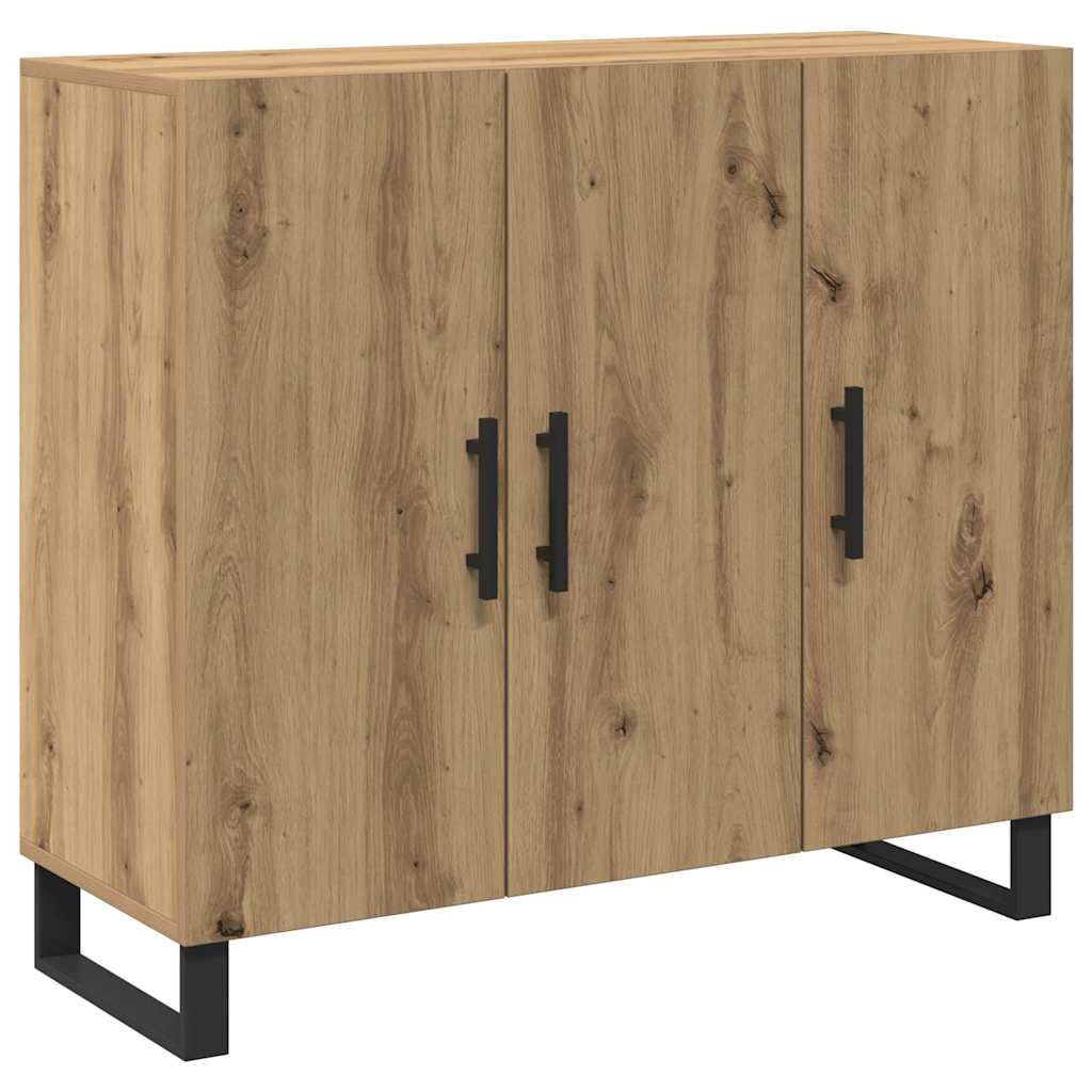 Sideboard Artisan Oak 90 x 34 x 80 cm Engineered Wood