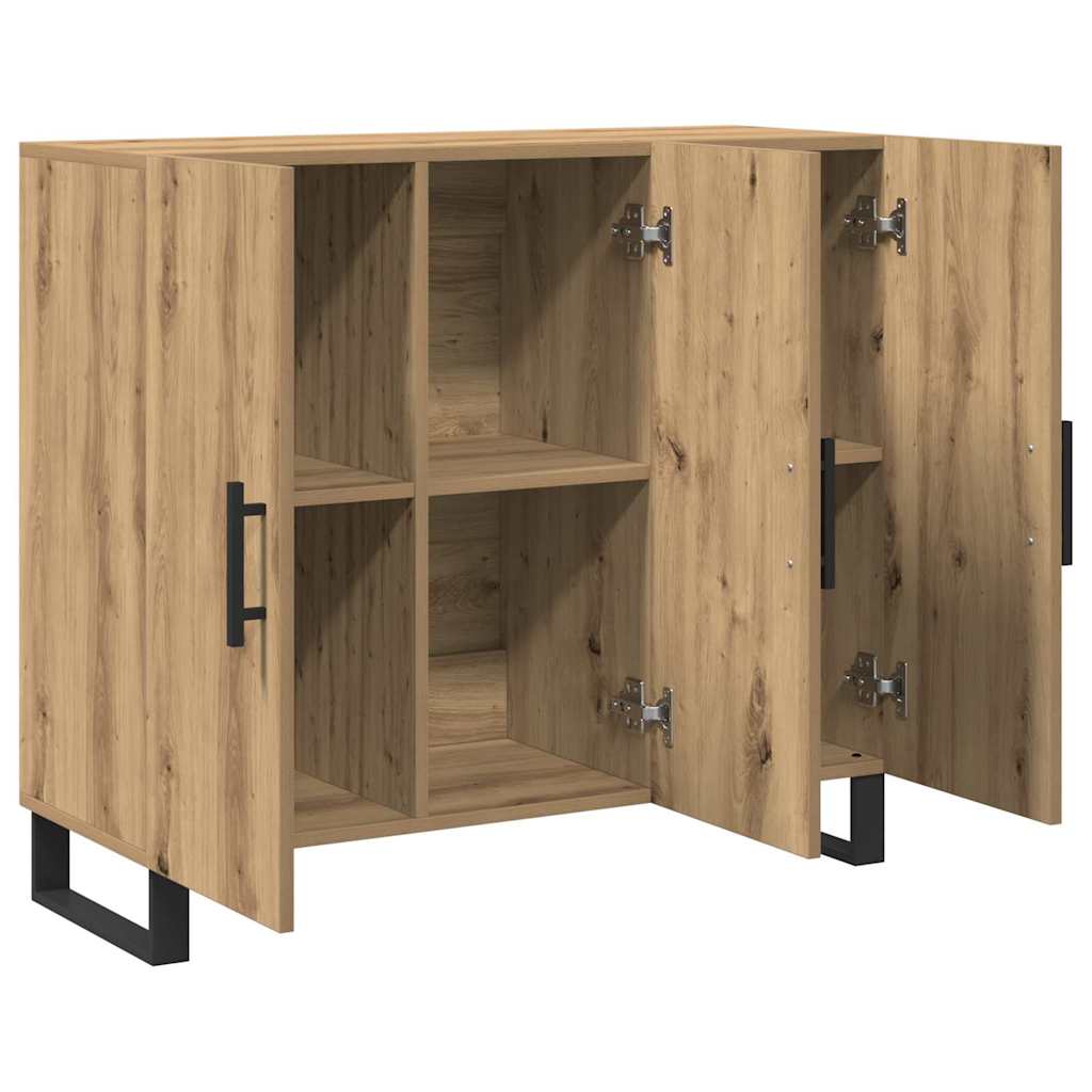 Sideboard Artisan Oak 90 x 34 x 80 cm Engineered Wood
