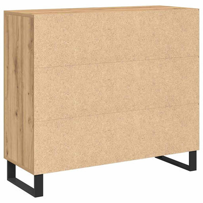 Sideboard Artisan Oak 90 x 34 x 80 cm Engineered Wood