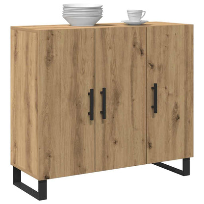 Sideboard Artisan Oak 90 x 34 x 80 cm Engineered Wood
