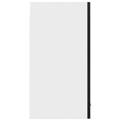 Hanging Cabinet Black Oak 30x31x60 cm Engineered Wood
