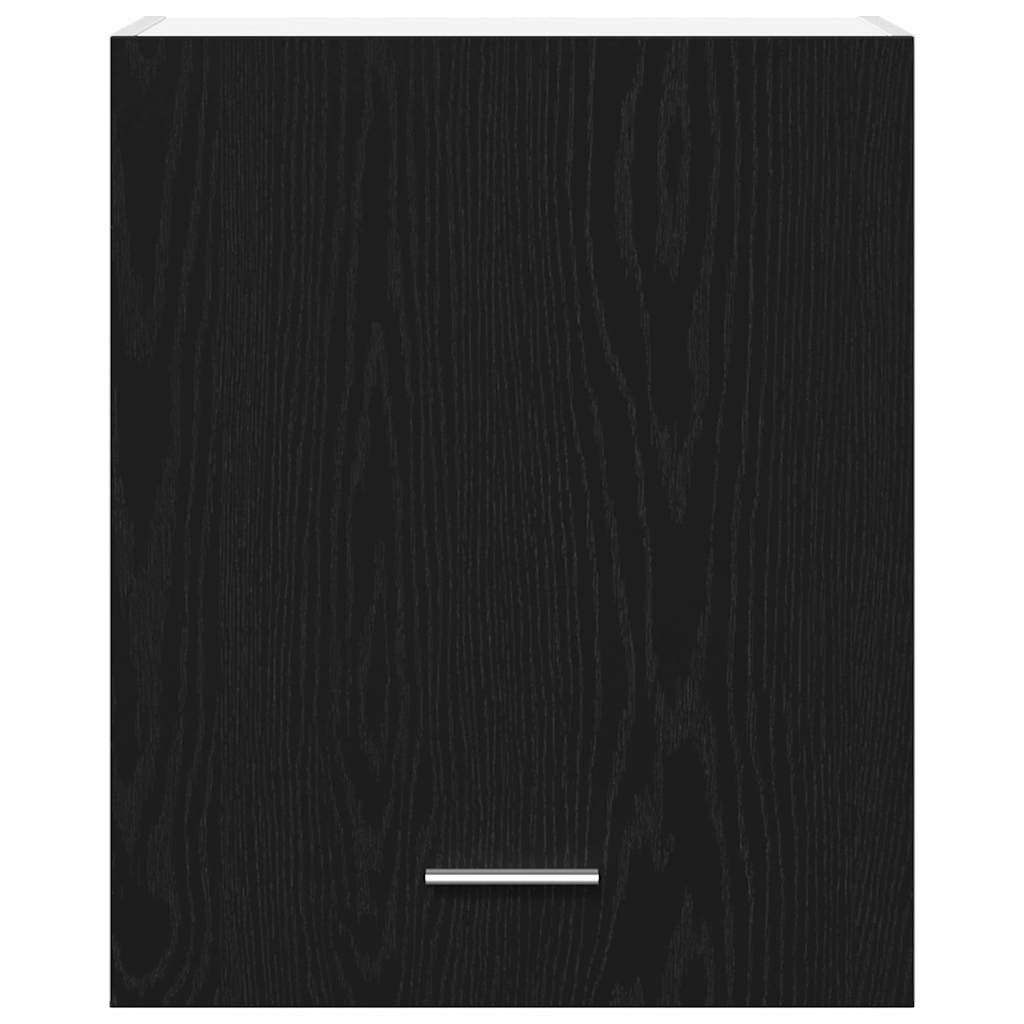 Hanging Cabinet Black Oak 50 x 31 x 60 cm Engineered Wood